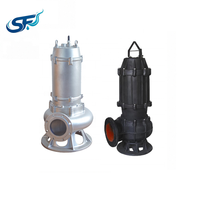 Pompe submersible en fonte pour eaux usées, 50 m³/h, hauteur de refoulement 5 m, 1,5 kW, monophasée 220 V, pour drainage et lutte contre les inondations, certifiée CE