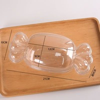 Boîte à fruits, boîte à dessert, boîte à fruits transparente, emballage scellé et épaissi avec couvercle, boîte en plastique, boîte de vente ambulante