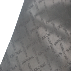 ผ้าซับในโพลีเอสเตอร์ 100% ลายโลโก้แบบจาการ์ด สำหรับกระเป๋าถือ - Product Image 2