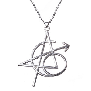 Collar con colgante de aleación de los Seis Ancianos de los Vengadores (Iron Man, Capitán América, <span class=keywords><strong>Viuda</strong></span> Negra, Thor, Hawkeye) con diseño de tatuaje y cadena de cuentas - Venta al por mayor de moda - Product Image 5