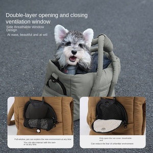 Sac à dos d'extérieur tendance automne/hiver 2025 – Idéal pour les sorties avec petits chiens (Maltese, Shih Tzu) - Product Image 3