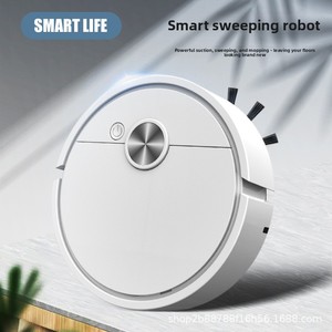 Robot Aspirapolvere Intelligente Transfrontaliero con Ricarica e Percorso Casuale, Funzione Lavaggio - Elettrodomestico in Polipropilene - Product Image 2