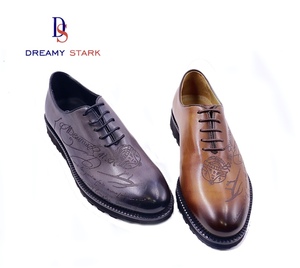 Dreamy Stark Premium Signature Personalizar zapatos de cuero casuales formales para hombres - Product Image 6
