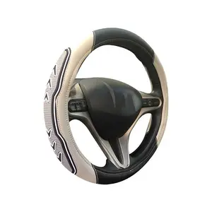Handgemaakte Auto Interieur Auto Anti-Skid Carbon Fiber Stuurhoes Voor Auto Stuurwiel