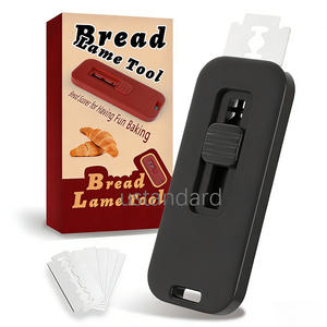 ที่ตัด<span class=keywords><strong>ขนมปัง</strong></span>ฝรั่งเศสแบบ 6 ชิ้น พร้อมใบมีดเปลี่ยนได้ ติดตู้เย็นด้วยแม่เหล็ก สำหรับตัดขนมปังบาแกตต์ - Product Image 5