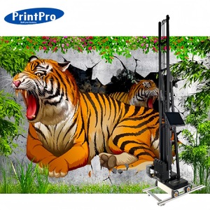 Máquina de impresión de pared PrintPro UV 3D Impresora de pared de inyección de tinta vertical Robot de arte mural para pintar paredes - Product Image 3