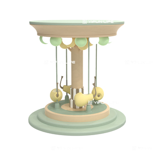 <span class=keywords><strong>Nashi</strong></span> Pear Merry Go Round ในร่มอุปกรณ์สนามเด็กเล่นอุปกรณ์สวนสนุก - Product Image 5