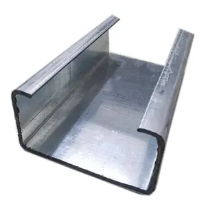 El primer estándar de calidad tamaño c tipo de canal de acero para techos correas especificación