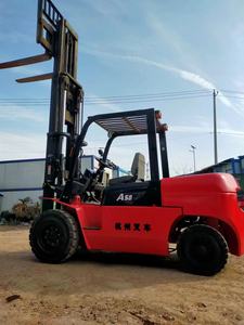 Chariot élévateur HANGCHA A5 5T d'occasion, très demandé, 3 tonnes, composants originaux, pompe, moteur et moteur en bon état, Shanghai - Product Image 6