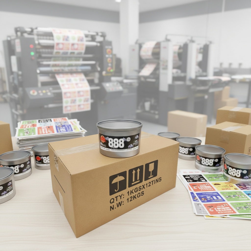 YDH Quick-Drying Ideal for Packaging, Books, Brochures, Labels and High-volume Commercial Printing.