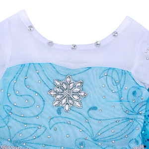 Anna Elsa <span class=keywords><strong>Reine</strong></span> <span class=keywords><strong>des</strong></span> <span class=keywords><strong>Neiges</strong></span> Danse Princesse <span class=keywords><strong>TV</strong></span> & Movie Costume Noël Halloween Cosplay Fête d'Anniversaire Déguisement Elsa Costumes - Product Image 2