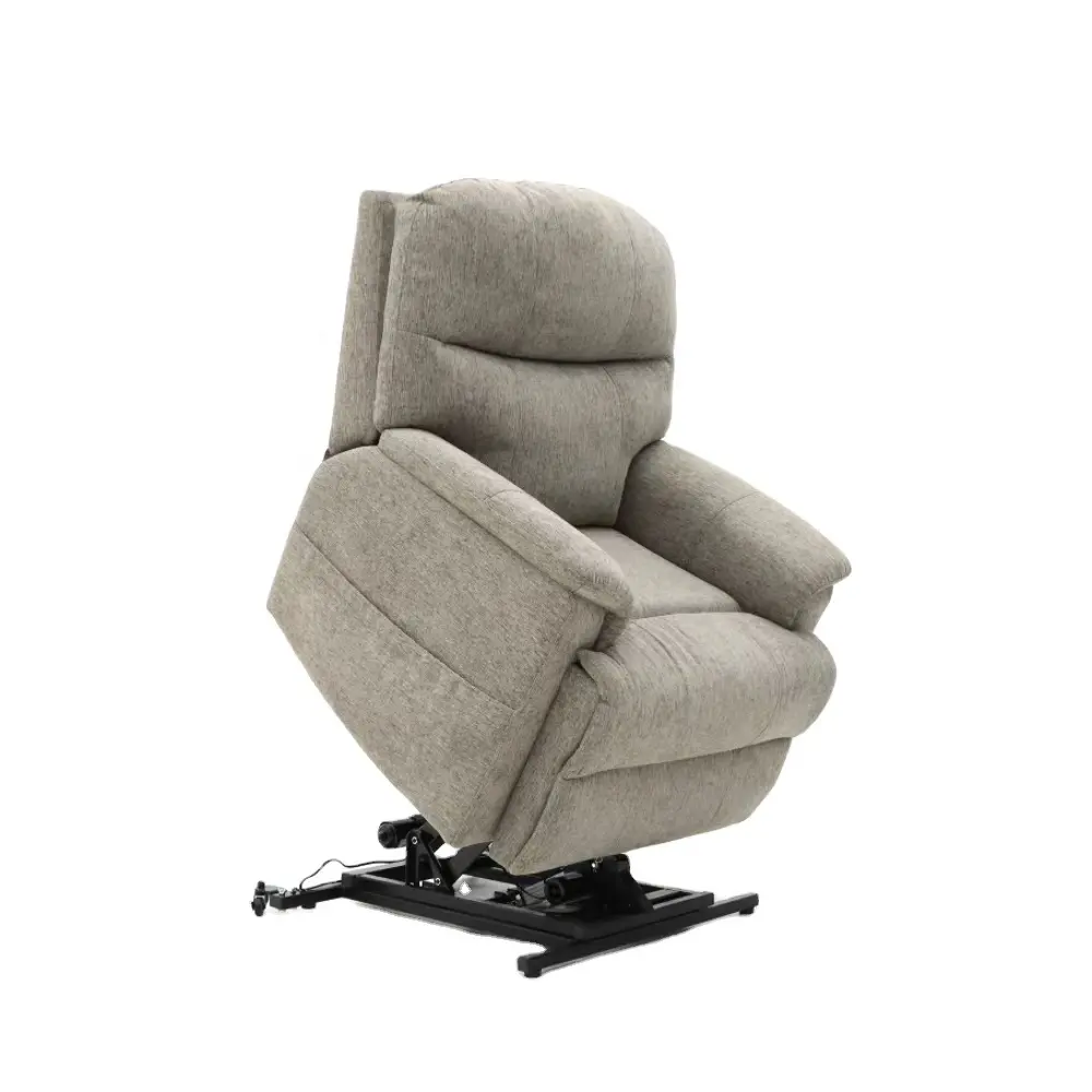 Комфортное кресло Geeksofa из ткани с электрическим подъемником, кресло с насадкой и функцией массажа для пожилых людей