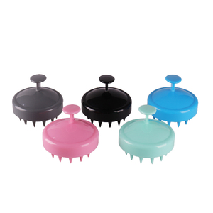 Wholesale Silicone Hair <b>Shampoo</b> Brush Scalp Care Hair Brush with Soft Silicone Scalp Massager - Product Image 6