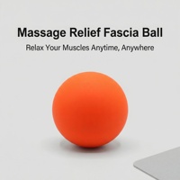 Balle de massage officielle en TPE de haute qualité, logo personnalisé, ensemble bâton et rouleau colorés, usage universel 46mm/65mm