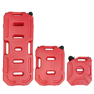 Portable support long distance transportation red reliable plastic Gasoline 3L 5L 10L 20L jerry can