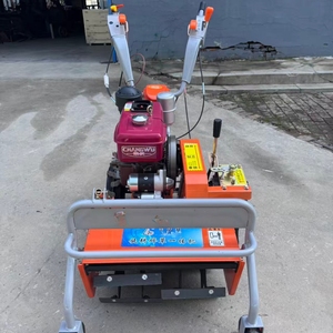 Motocoltivatore <span class=keywords><strong>da</strong></span> <span class=keywords><strong>Giardino</strong></span> 60cm con Motore Diesel 8HP 180W, Alta Produttività, Cambio Professionale e Ruote a Trazione Controllata - Product Image 2