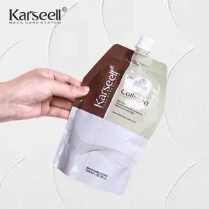 Karseell prezzo di fabbrica maca essenza di riparazione del collageno maschera per capelli per capelli danneggiati