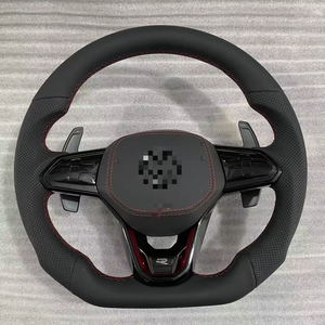 Volant de voiture sport amélioré pour modèles <span class=keywords><strong>Golf</strong></span> <span class=keywords><strong>8</strong></span> MK8 Passat Touareg Tiguan Polo GTD MK7 MK6 <span class=keywords><strong>R</strong></span>-<span class=keywords><strong>Line</strong></span> CC Jetta - Product Image 1