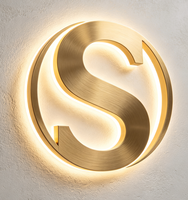 Lettres lumineuses LED personnalisées pour l'extérieur, logo, enseigne, lettres lumineuses en acier inoxydable de qualité, acrylique, pour la signalisation d'entreprise
