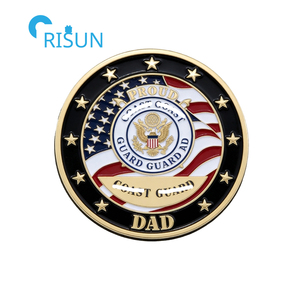 Moneda Conmemorativa Personalizada para el Día del Padre, Regalo de Agradecimiento para Papá, Moneda de Desafío Personalizada para Veteranos - Product Image 6