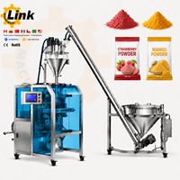 Unidad de Llenado Automática Multifunción para Polvo con Cuerpo de Acero Higiénico Certificado CE para Bolsas de Café, Leche y Especias