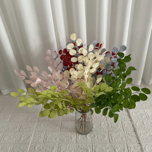Petit arbre porte-bonheur <span class=keywords><strong>en</strong></span> <span class=keywords><strong>pot</strong></span> de haute qualité avec feuilles d'<span class=keywords><strong>eucalyptus</strong></span> pour la décoration intérieure et extérieure, fête des mères et nouvel an - Product Image 4