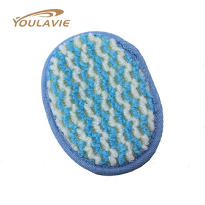 Éponge exfoliante naturelle en loofah personnalisable avec logo pour le corps et le visage, pour femmes et hommes - Product Image 5