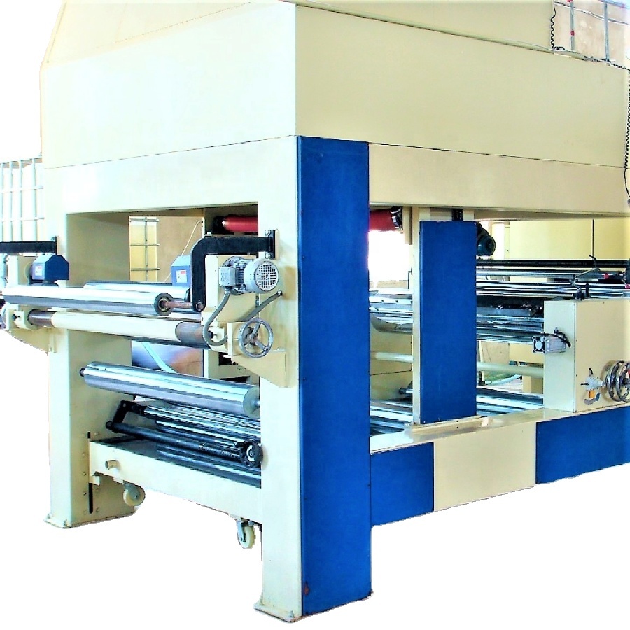 horizontal impregnation dryer paper impregnation line full automatic  paper uf glue  melamine glue  impregnation line