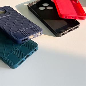 Grille En Cuir Texture Mince <span class=keywords><strong>Téléphone</strong></span> Cas <span class=keywords><strong>pour</strong></span> <span class=keywords><strong>Samsung</strong></span> s25 Ultra Mince Souple TPU Losange Couverture Shell - Product Image 4