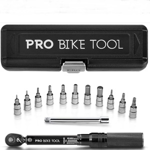 High-Precision 1/4-3/8-1/2 Hand Bicycle Torque Wrench <strong>Set</strong> with Hard Case <strong>Bit</strong> Preset <strong>Ratchet</strong> Bike Repair Tool Adjustable - Product Image 3
