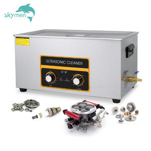 Appareil de cavitation sonique numérique Skymen ZX-080 22L pour laboratoire et clinique, 40 kHz, 480 W, minuterie, chauffage réglable pour outils dentaires et appareils de contention - Product Image 2