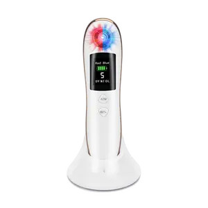 LED-Lichttherapie Home Use Beauty-Ausrüstung Hot Cold Com press Mitesser entferner Vakuum mit Kamera