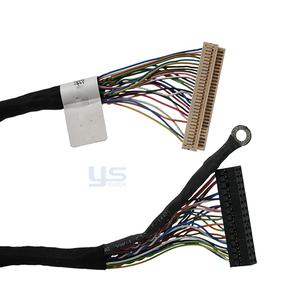 Cabo Conector de Tela Dual LVDS FI-X30P de Alta Qualidade com Clipe de Aterramento, Tamanho Compacto, Chicote de Fiação Universal - Product Image 3