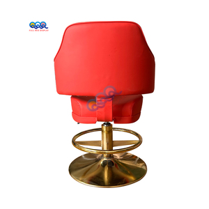 Chaise Vip rouge Base réglable en acier inoxydable Chaise de table de poker Chaise de machine de jeu d'habileté - Product Image 3