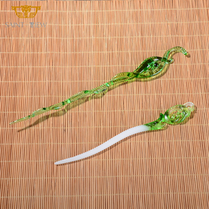 Cristal verre femmes épée cheveux bâton baguettes pince à cheveux broche à la main Phoenix chapeaux cheveux accessoires - Product Image 1