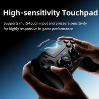 Control Inalámbrico para PC, iOS y Android, Material ABS, Joysticks con Efecto Hall, Iluminación RGB, Molde Privado
