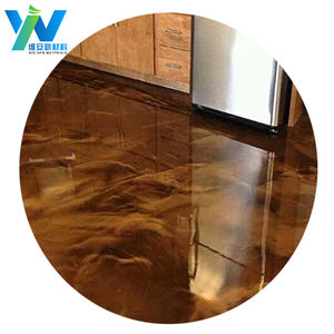 Kit <span class=keywords><strong>de</strong></span> Resina Epoxi Metálica Sólida para Pisos <span class=keywords><strong>de</strong></span> <span class=keywords><strong>Cemento</strong></span>, Recubrimiento <span class=keywords><strong>de</strong></span> Alto Brillo, Sin Solventes, con Purpurina Dorada, Impermeable - Product Image 6