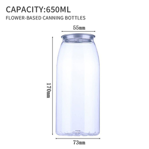 Biểu Tượng Tùy Chỉnh In Cấp Thực Phẩm Nhựa Pet Chai Nước Giải Khát Dễ Dàng Mở Cho Năng Lượng Đồ Uống Cà Phê Trà Nước Trái Cây Cho Soda - Product Image 6