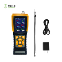 Détecteur de fuite de gaz 4-en-1 CH4 O2 CO H2S Analyseur de concentration de gaz portable Détecteur de gaz combustible