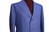 Manteau en laine haut de gamme pour homme, classique, à simple boutonnage, sur mesure