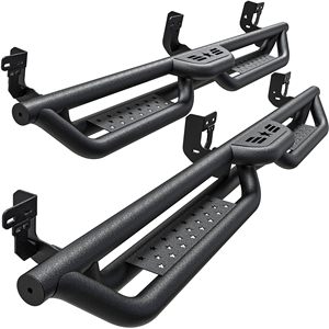 Marchepied latéral en acier robuste antidérapant, barre de protection Nerf à visser pour 4Runner Tacoma Ram 1500 <span class=keywords><strong>Land</strong></span> Cruiser Silverado - Product Image 1
