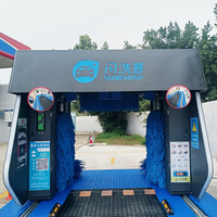 Machine de lavage de voiture robotisée automatique, vente chaude en Afrique, garantie de 3 ans, prix bas, équipement de rouleaux, nouveauté pour les laveries de voitures à eau froide