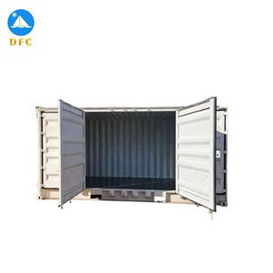 中国供应商批发安全钢制运输集装箱 20 英尺开侧门顶部集装箱 - Product Image 4