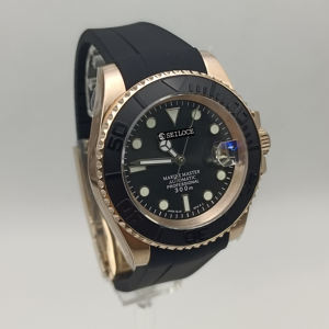 Japan NH35 SEILOCE Luxury Brand Men <b>Watches</b> Dive Classical Automatic <b>Mechanical</b> Waterproof Wristwatch - Product Image 5