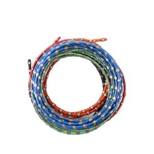 अच्छी गुणवत्ता वाले हीरे काटने तार डायमंड वायर देखा ग्रेनाइट संगमरमर पत्थर काटने के लिए रस्सी और रूपरेखा - Product Image 2