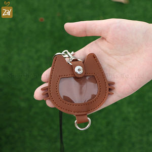 Модный милый кот кулон портативный элегантный искусственная кожа ожерелье стильные кошки кулон ожерелье для украшения - Product Image 2