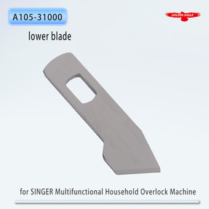 <span class=keywords><strong>Lame</strong></span> d'aigle doré pour SINGER Multifonctionnel Ménage Overlock Machine <span class=keywords><strong>Lame</strong></span> Inférieure A105-31000 Machine À Coudre Pièces 1PCS - Product Image 5