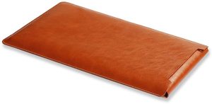 Túi Da Tổng Hợp Màu Hồng Nâu Chống Nước Cho Máy Tính Xách Tay 13 Inch MacBook Pro PU Leather Ipad Cover Bag Túi Máy Tính Xách Tay Mỏng - Product Image 4