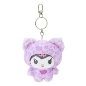 Portachiavi <span class=keywords><strong>Peluche</strong></span> HelloKitty Leopardato, Ciondolo Carino per Borsa a Forma di Gatto, Super Morbido, Imbottito in Cotone PP, Giocattolo Regalo - Product Image 2