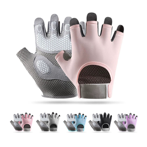 Gants mi-doigts pour hommes et femmes, pour le cyclisme en plein air, le sport, l'entraînement, la remise en forme, antidérapants, rembourrés, résistants à l'usure - Product Image 1